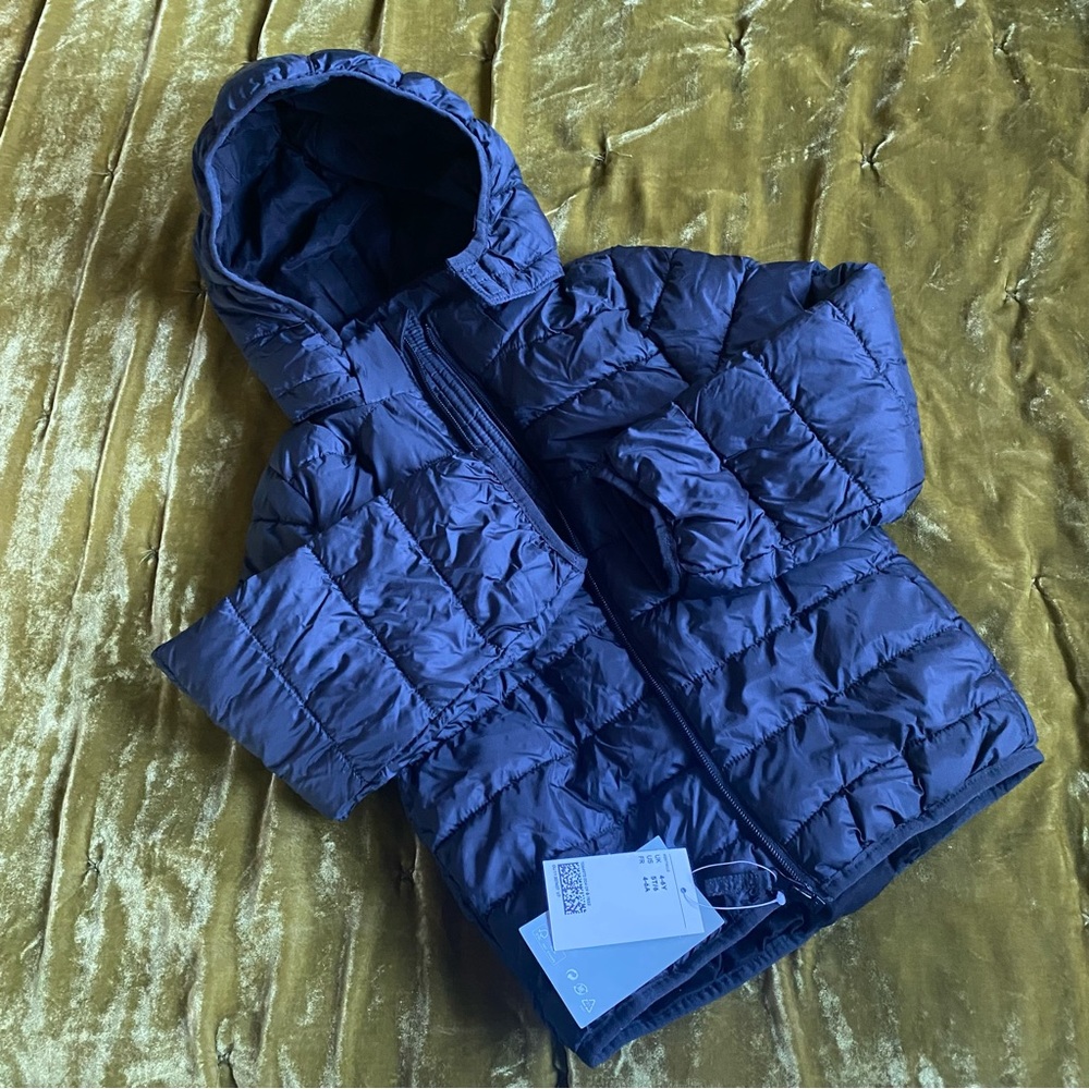 •SOLD• H&M Kids Black Hooded Puffer Jacket